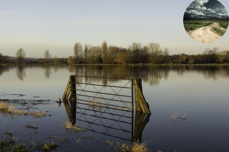 Modelling and estimating the clustering of floods