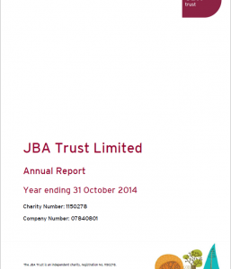 JBA Trust Annual Report 2013-14