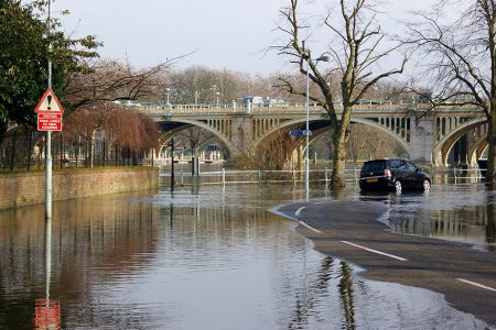 Improving statistical models of large scale flood events