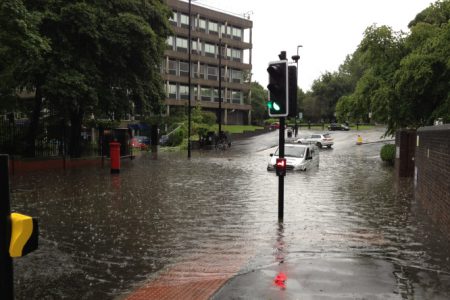 Urban flood modelling