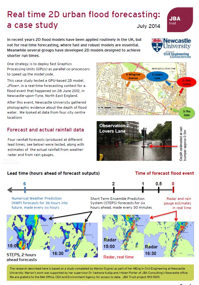 flood forecasting case study
