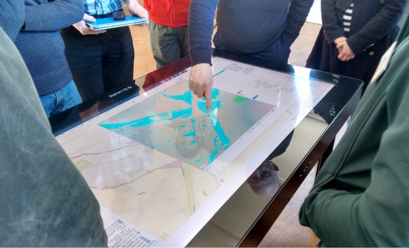 The iCaptureFlood table in action - adding user data on possible NFM to the model and re-running the simulation 