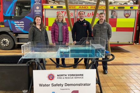 Working in partnership to develop a water safety demonstration flume