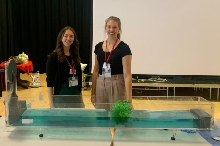 Secondary school pupils learn about careers in flood risk management