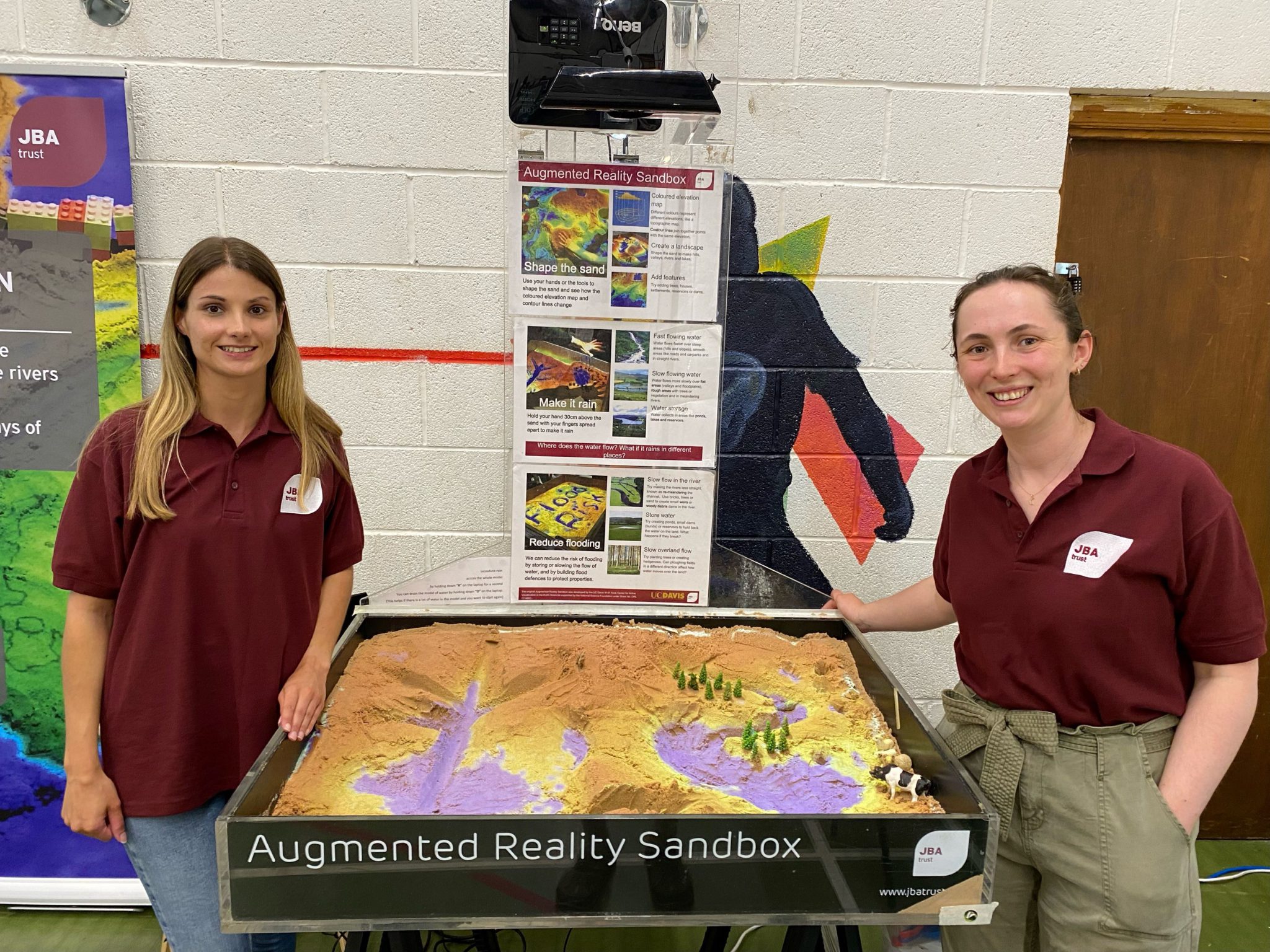 Exploring river catchments at Addingham Environment Weekend JBA Trust
