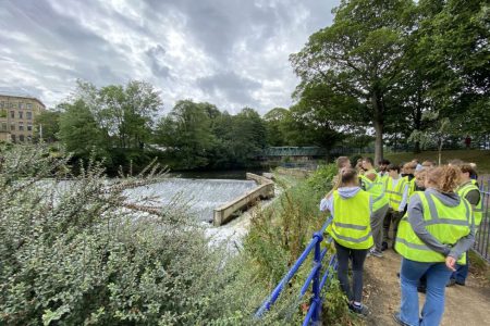 Industrial Cadets explore river engineering and ecology